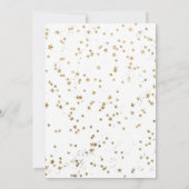 Over het gouden moon dromen Boho roze Baby shower Kaart (Achterkant)