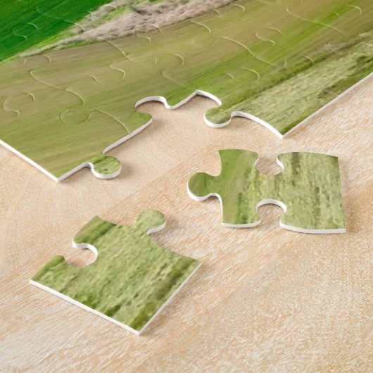 Over het groene paleis van Steptoe Butte Hard Legpuzzel (Zijkant)