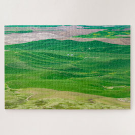 Over het groene paleis van Steptoe Butte Hard Legpuzzel