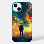Over het heelal Case-Mate iPhone case (Achterkant)