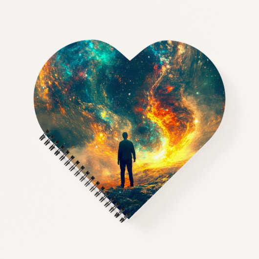 Over het heelal notitieboek (Voorkant)