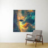 Over het heelal wandkleed (In Situ (horizontaal))