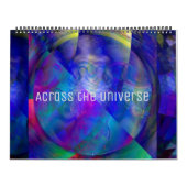Over het hele universum Abstracte kunst Kalender (Hoes)