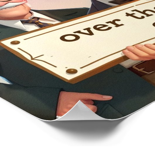 Over het Hill Poster (Hoek)