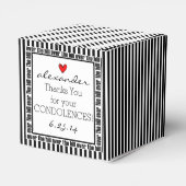 Over het Hill verjaardagsfeestje Bedankdoosjes (Achterkant)