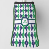 Over het Hoesje van de Groene Argyle Putter Golfheadcover (Draai 90)