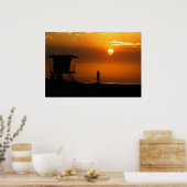 over het horloge poster (Keuken)