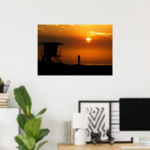 over het horloge poster (Thuiskantoor)