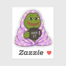 Over het kikkercozy memesticker