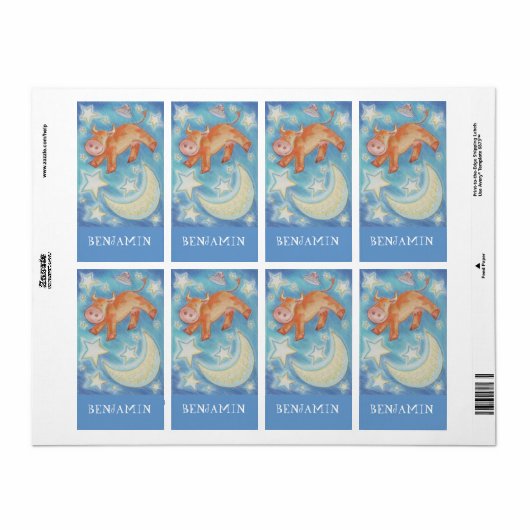 Over het label 'Naam' van de maan (Full Sheet)