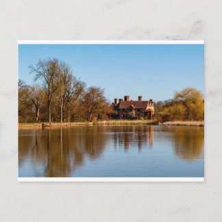 Over het meer. briefkaart