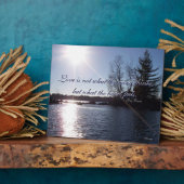 Over het meer fotoplaat (Zijkant)