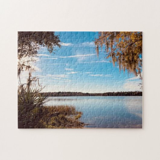 Over het meer legpuzzel (Horizontaal)