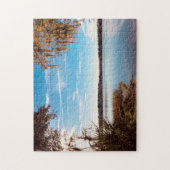 Over het meer legpuzzel (Verticaal)