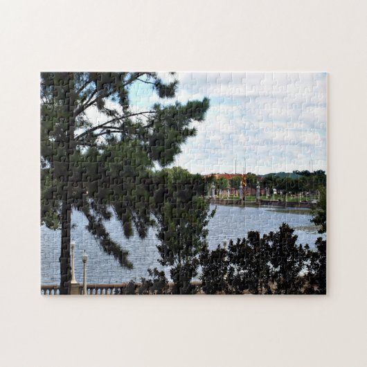 Over het meer legpuzzel (Horizontaal)