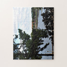 Over het meer legpuzzel