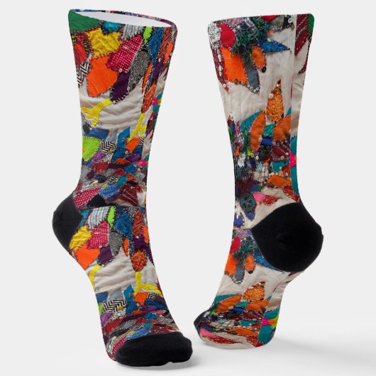 Over het meer. sokken (Gebogen)