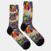 Over het meer. sokken (Rechts)