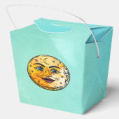 Over het Moon Baby shower Bedankdoosjes (Achterkant)