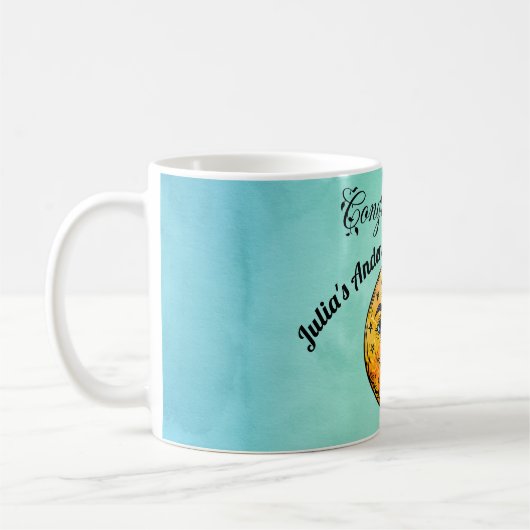 Over het Moon Baby shower Koffiemok (Links)