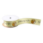 Over het Moon Baby shower Satijnen Lint (Spoel)