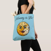 Over het Moon Baby shower Tote Bag (Dichtbij)