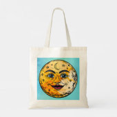 Over het Moon Baby shower Tote Bag (Achterkant)