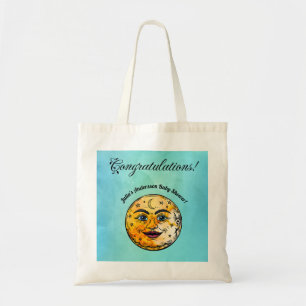 Over het Moon Baby shower Tote Bag