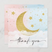 Over het Moon Gender Reopenbaart Square Hartelijk  (Voorkant / Achterkant)