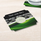 over het Moon Paper Onderzetter (Gekanteld)