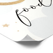 Over het Moon Twinkle Star-voedsel Poster (Hoek)