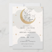 Over het onpartijdige Baby shower van de maan gesl Kaart (Voorkant)