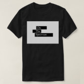 Over het ontwerp van het spectrum voor autisme t-shirt (Design voorkant)