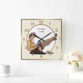 Over het opsplitsen van de maaltijd - Aanpassen Vierkante Klok (Huis)