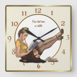 Over het opsplitsen van de maaltijd - Aanpassen Vierkante Klok