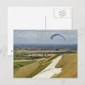 Over het paard briefkaart (Voorkant / Achterkant)