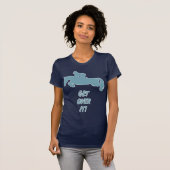 Over het paard t-shirt (Voorkant volledig)