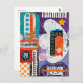 Over het Paarse Briefkaart (Voorkant / Achterkant)