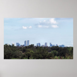 Over het park poster