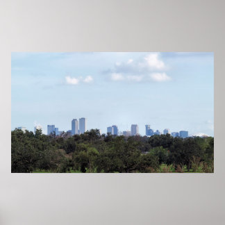 Over het park poster