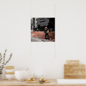Over het plein poster (Keuken)