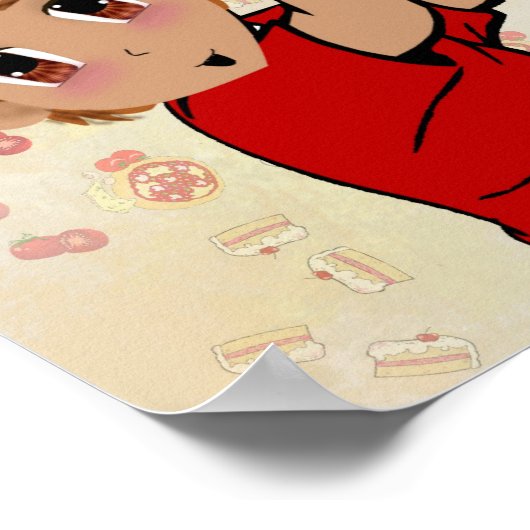 Over het portier poster (Hoek)