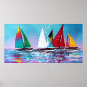 Over het Poster van de Zee (Voorkant)