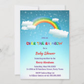 Over het Rainbow Baby shower Kaart (Voorkant)