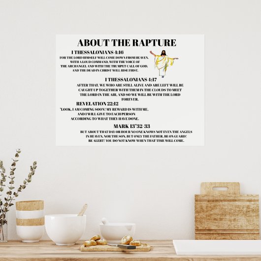 OVER HET RAPTURE POSTER (Keuken)