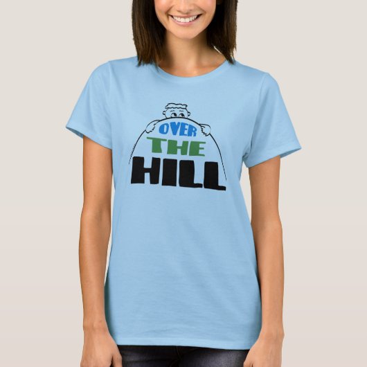 Over het T-shirt op Hill (Voorkant)