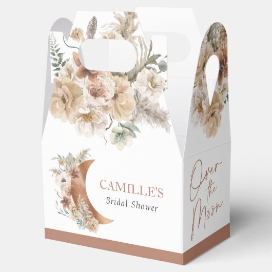 Over het Vrijgezellenfeest Moon Boho Bedankdoosjes (Geopend)