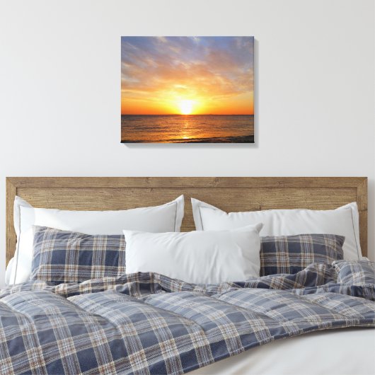 OVER HET ZEE CANVAS AFDRUK (Insitu (Slaapkamer))