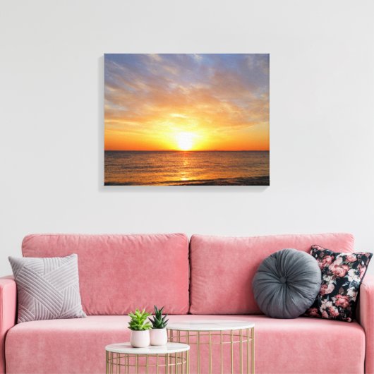 OVER HET ZEE CANVAS AFDRUK (Insitu (Woonkamer))