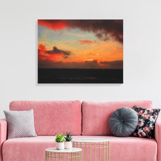 OVER HET ZEE CANVAS AFDRUK (Insitu (Woonkamer))
